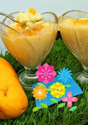 A picture of Mango firni.