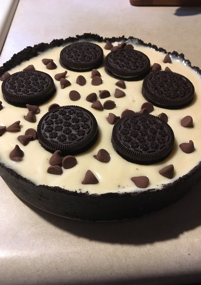 Una foto de Pay de Oreo y limón