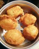 Papas rellenas de carne molida