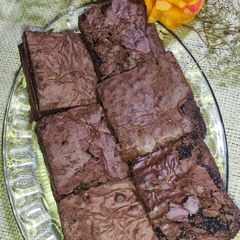 Chocolate Fudge Brownie 🍫🍫 A picture of Chocolate Fudge Brownie 🍫🍫.