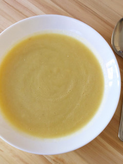 Una foto de Crema de calabacín