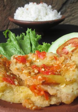 Foto resep Telur Geprek