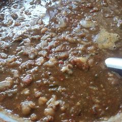 A picture of Amritsari chole.
