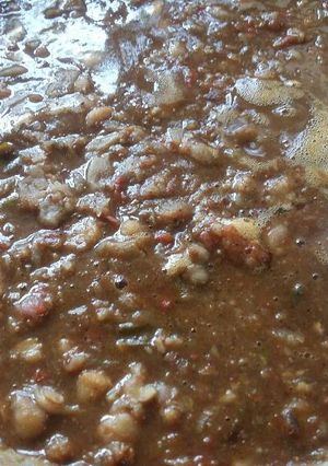A picture of Amritsari chole.