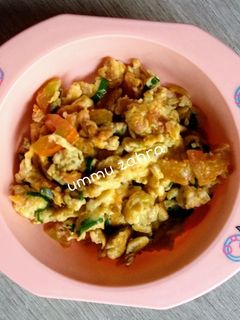 Foto resep Orak Arik telur (MPASI)