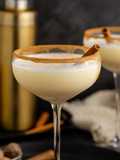 Eggnog Martini Cocktail