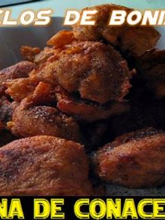 Una foto de Buñuelos de boniato