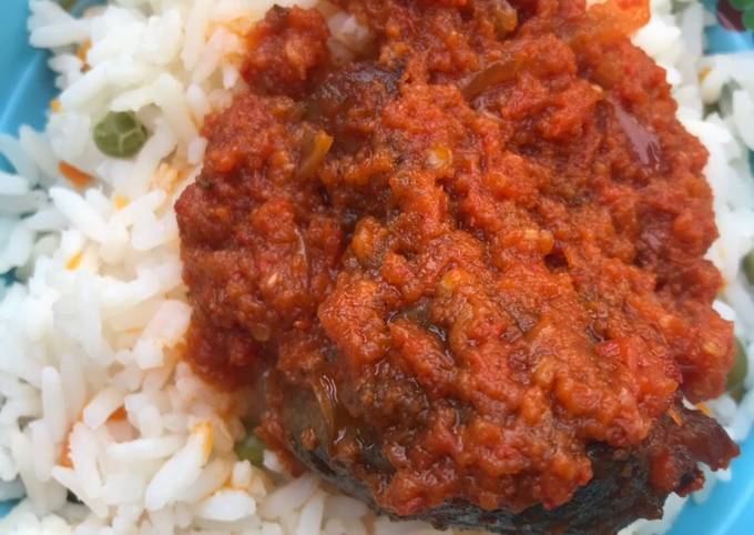 Stew and rice Recipe by Mira - Cookpad