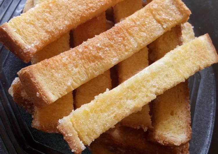 Resep Roti kering, bagelan yang Enak Banget