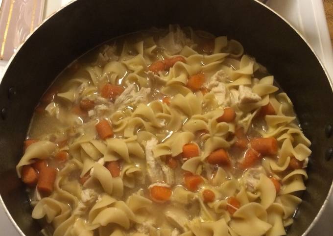 Recipe of Any-night-of-the-week Mostly Homemade Chicken Noodle Soup