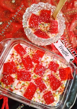 A picture of Custard Trifle.