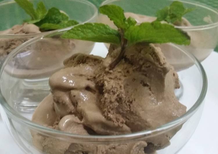 Recipe of Speedy Mint Chocolate Ice Cream