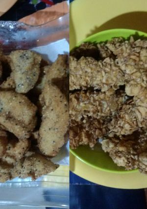 Una foto de Dedos o nuggets de pollo