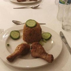 A picture of Jollof Rice.