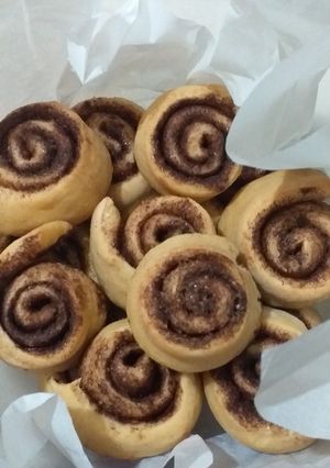Una foto de Rolls de Canela