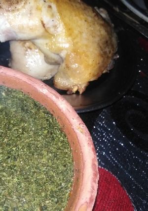 صورة لوصفة الطريقة الصحيحة لعمل ملوخية جافة ☺️💚