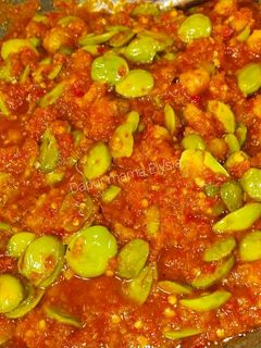 Foto resep Sambel udang pete