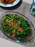 Oseng Eceng Bumbu Cobek
