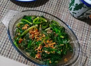 Foto resep Oseng Eceng Bumbu Cobek