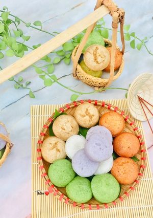 Hình của món Bánh Bò Rễ Tre.