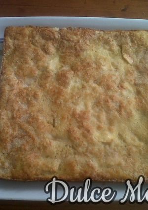 Una foto de Tarta de manzanas facilísima