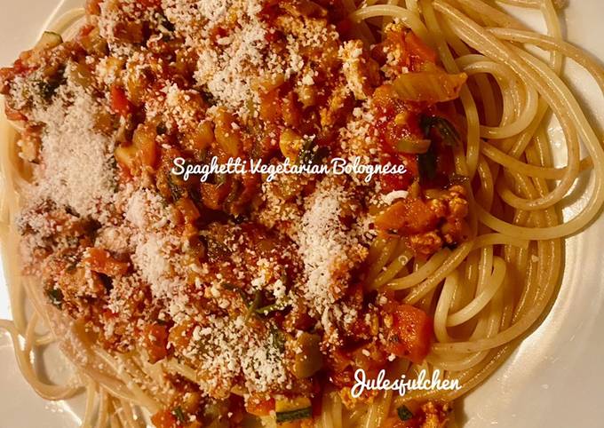 Resep Spaghetti Vegetarian Bolognese Oleh Julesjulchen Cookpad