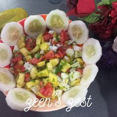 A picture of Totapari Mango Salsa.