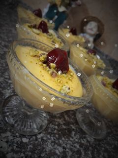 صورة لوصفة حلى الكاسترد