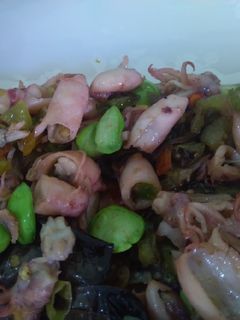 Foto resep Oseng cumi asin (bisa buat isian nasi bakar)