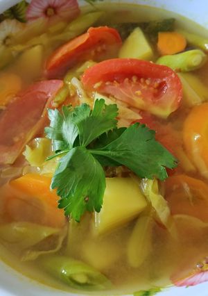 Foto resep Soto Sayur (soto nya para vegetarian)