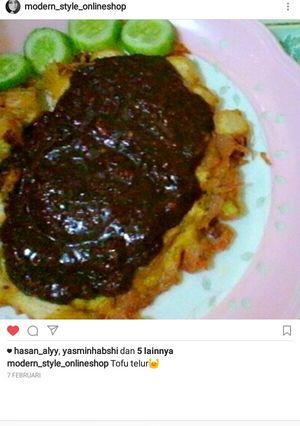 Foto resep Tahu telor,surabaya
