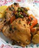 Estofado de pollo