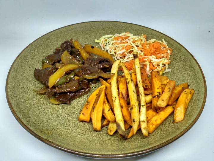 Langkah Mudah untuk Menyiapkan Resep Sweet potato fries (ubi jalar) yang Menggugah Selera Anti Ribet, Bikin Ngiler