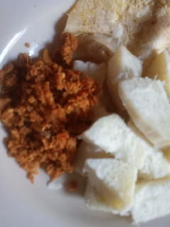 Dafaffar doya da egg source ainihin hoton girkin