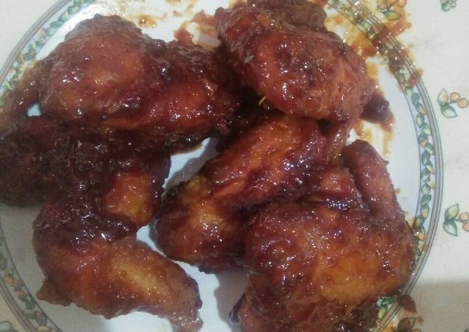 Fire chicken wing richeese