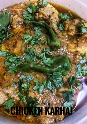 A picture of Chicken Karahi.