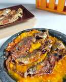 Ikan goreng sambal mangga