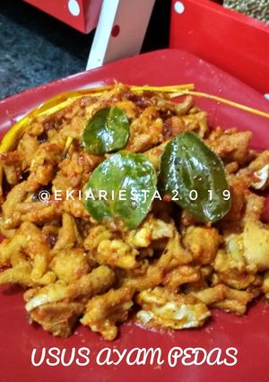 Foto resep Usus ayam pedas