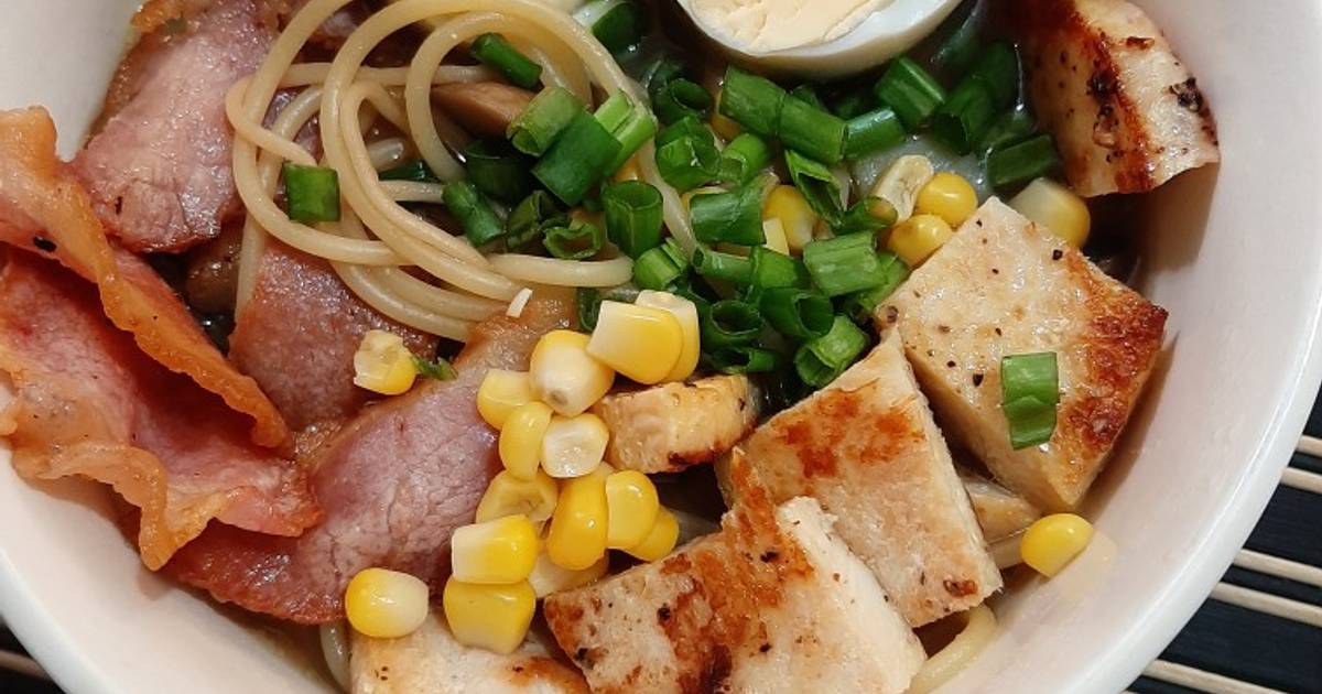 Ramen fácil y económico Receta de Esther Soto- Cookpad