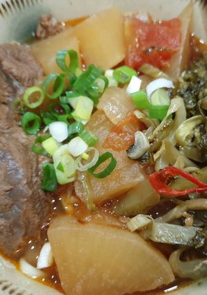 紅燒牛肉麵 的食譜成品照片