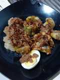 Siomay udang lengkap