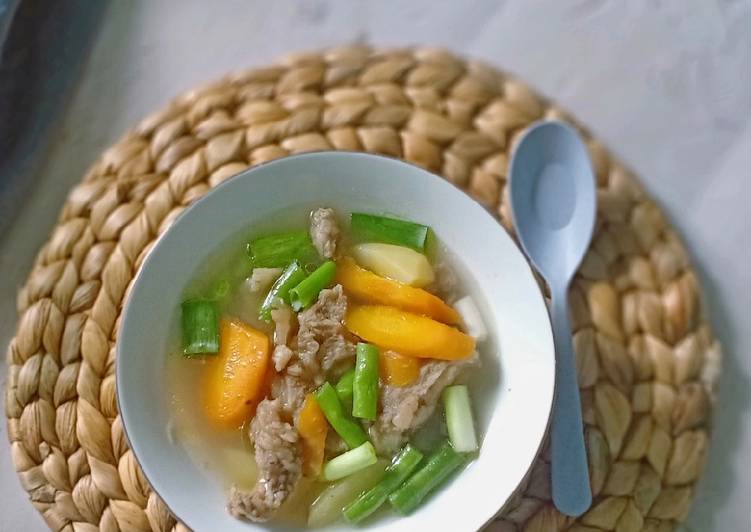 Cara Buat Sup tetelan Yang Mudah