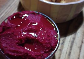 Hummus de Remolacha
