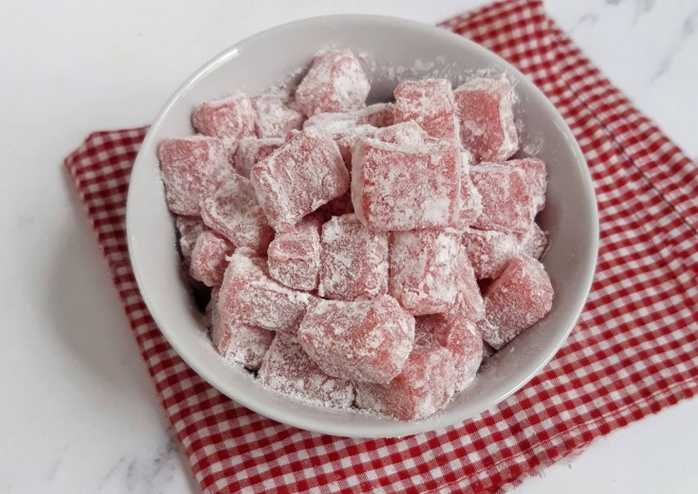 Resep Mini Mochi Stroberi