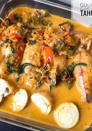 Foto resep Gulai Cumi Isi Tahu