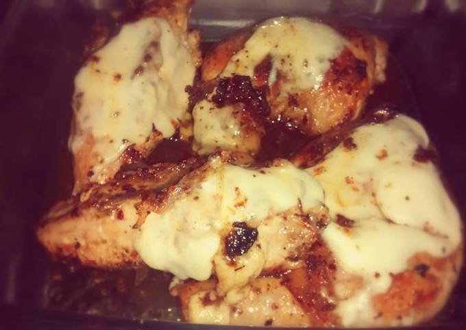 Pan Fried and Oven Grilled Chicken