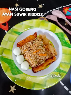 Foto resep Nasi Goreng Ayam Suwir Kiddos