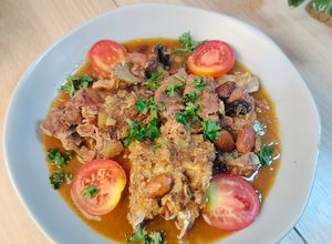 Foto resep Lamb Tagine Saffron Khas Maroko (Daging Kambing Masak ala Maroko)