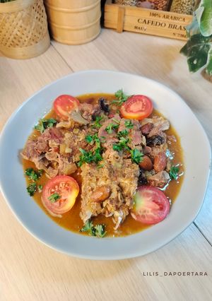 Foto resep Lamb Tagine Saffron Khas Maroko (Daging Kambing Masak ala Maroko)