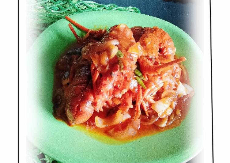 Langkah Membuat Lobster Saus Asam Manis, Enak Banget